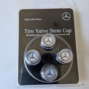 Mercedes-Benz Tire Valve Stem Cap - Set oif Four